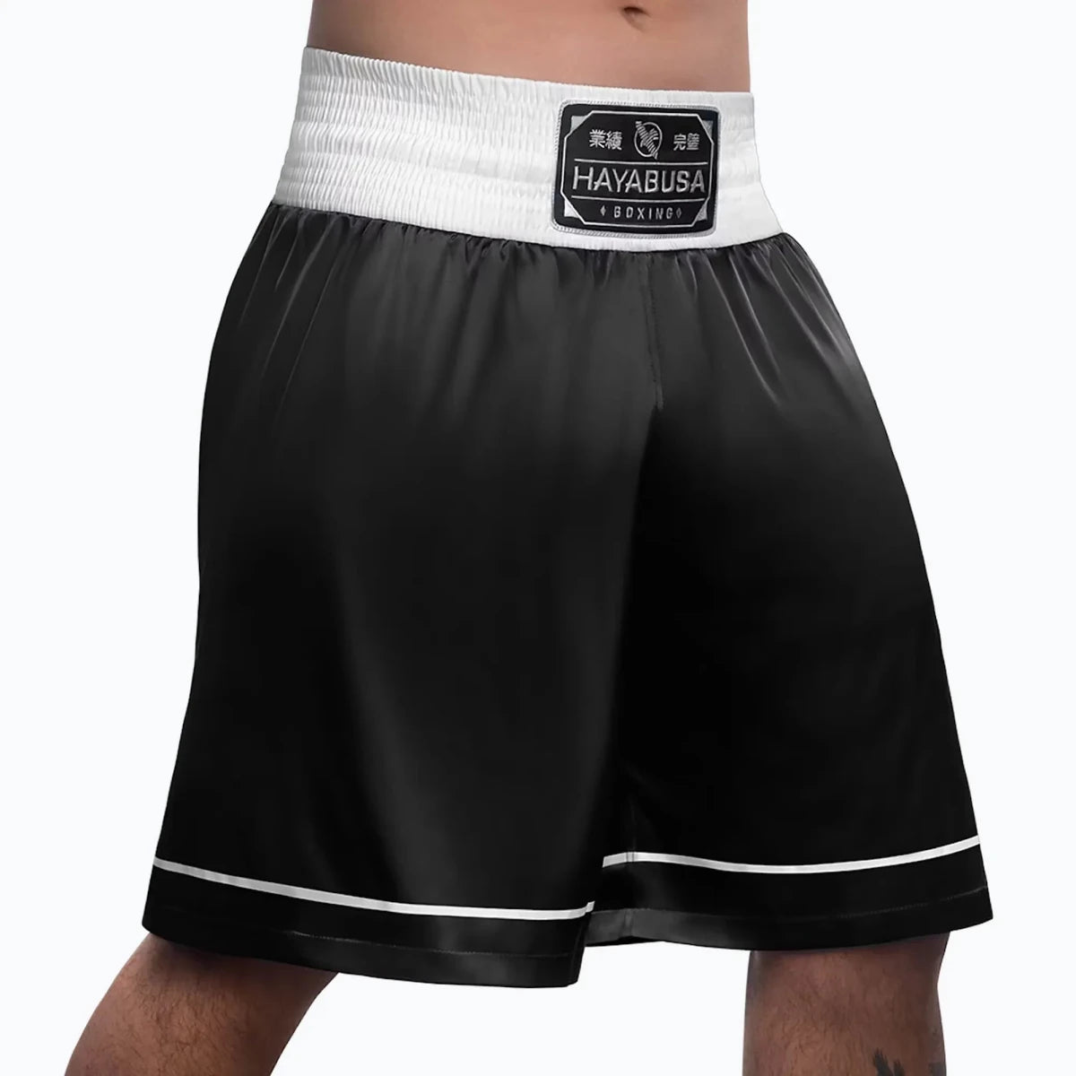 Hayabusa boksshort zwarte voorkant