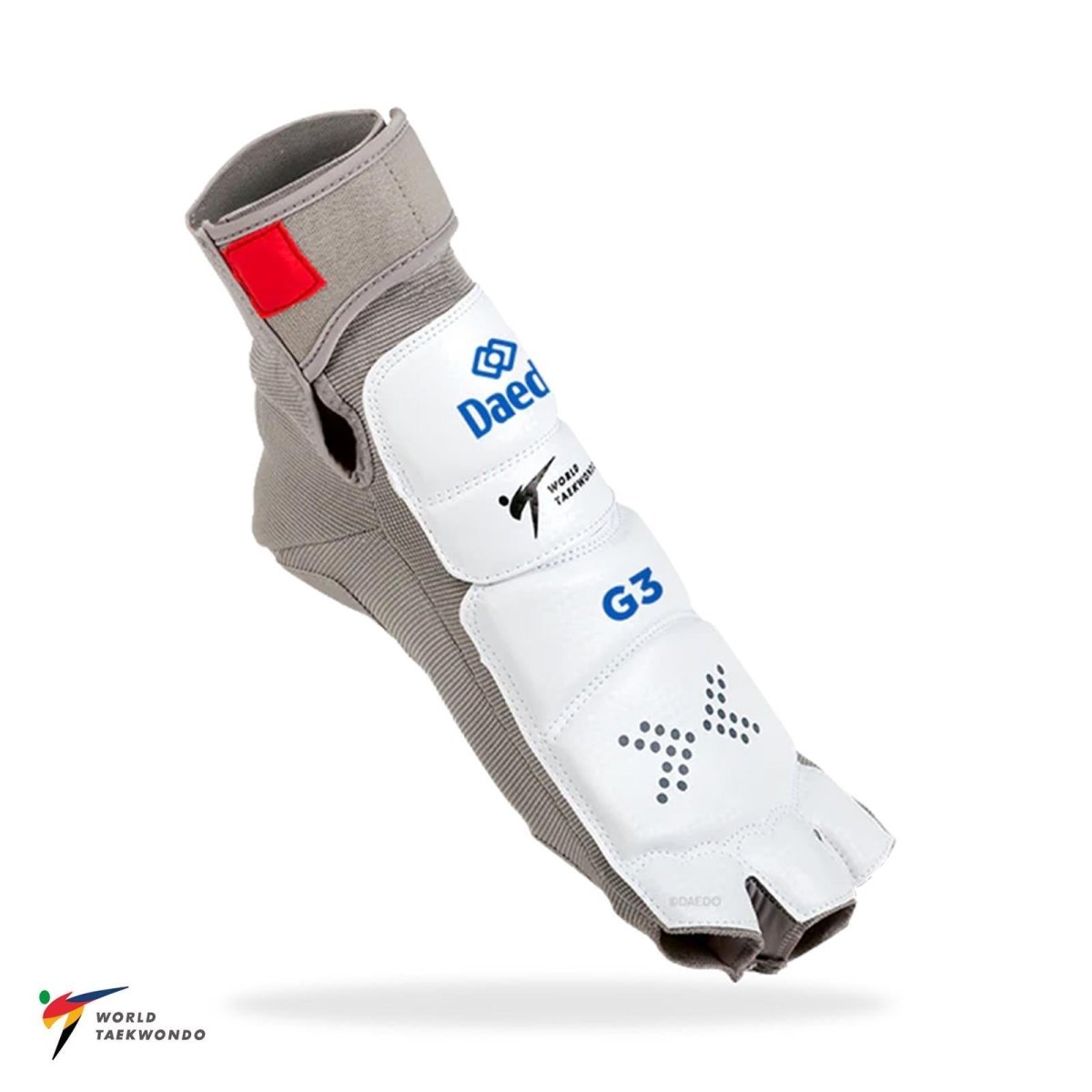 Dae do GEN3 fotskydd med integrerad fotled och elektroniska sensorer för Taekwondo