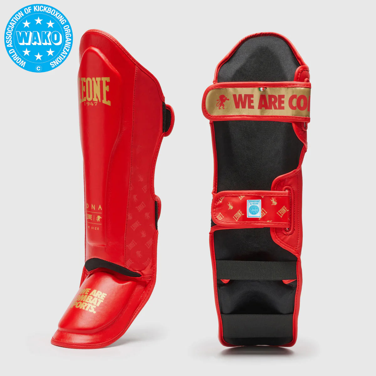 Leone DNA WAKO Approved Shin Guards – Champion Protection and Agility