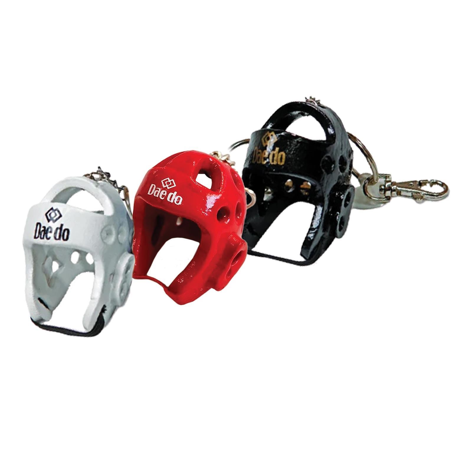Portachiavi Taekwondo Mini Casco Daedo con Ventosa