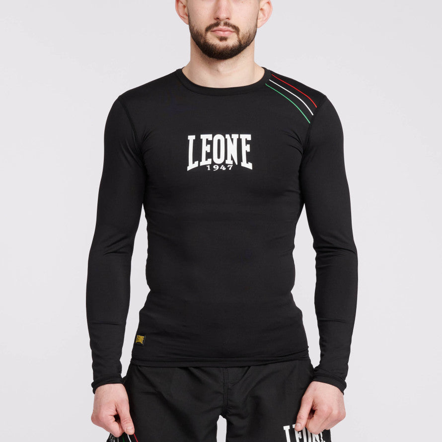 Rashguard Manica lunga MMA Leone Flag