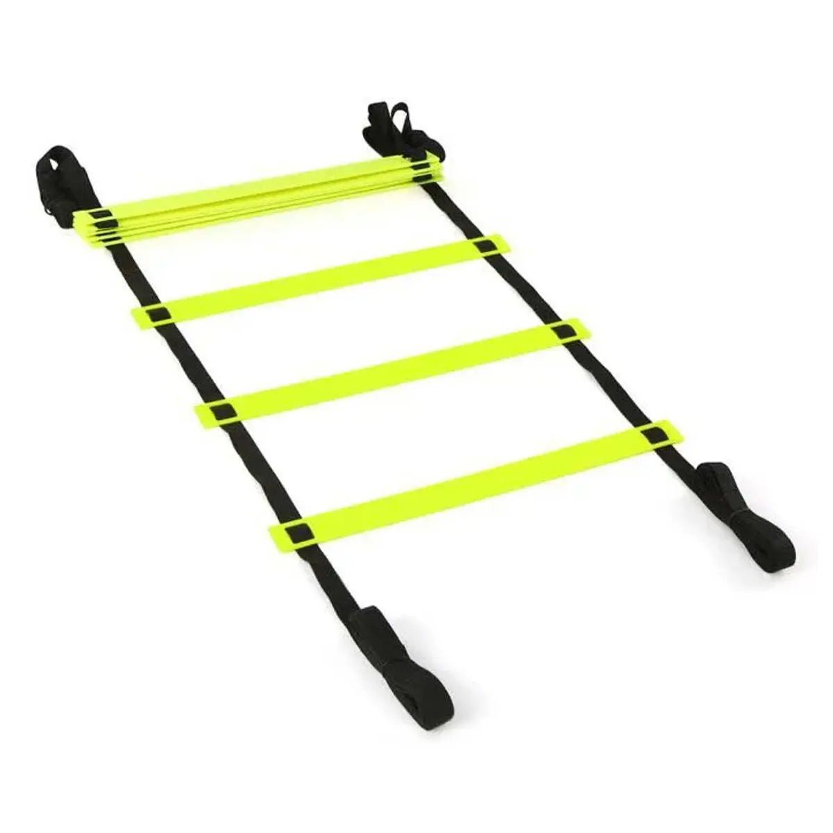 Kovová boxerská rytmická váha ležící na zemi pro cvičení agility a práce nohou