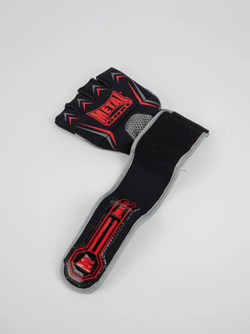 Detalhe do single liner Metal Boxe Extrem Gel solto, foco na estrutura em neoprene