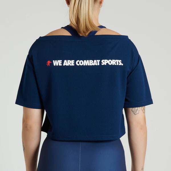 T-Shirt Donna Corta Logo Wacs Leone - Fight Club Store