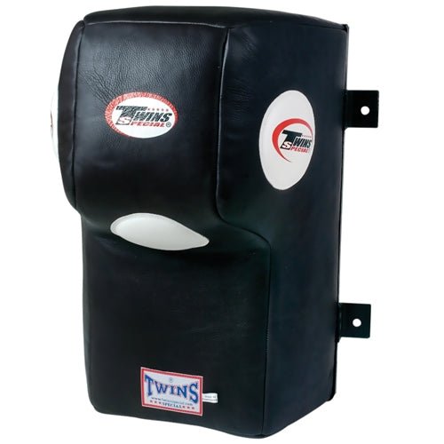 Bolsa de parede profissional de couro Twins Special WB para boxe e muay thai.