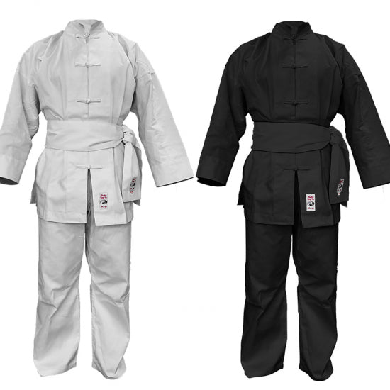 Uniforme Kung Fu e Tai Chi Tai Do Nero in cotone