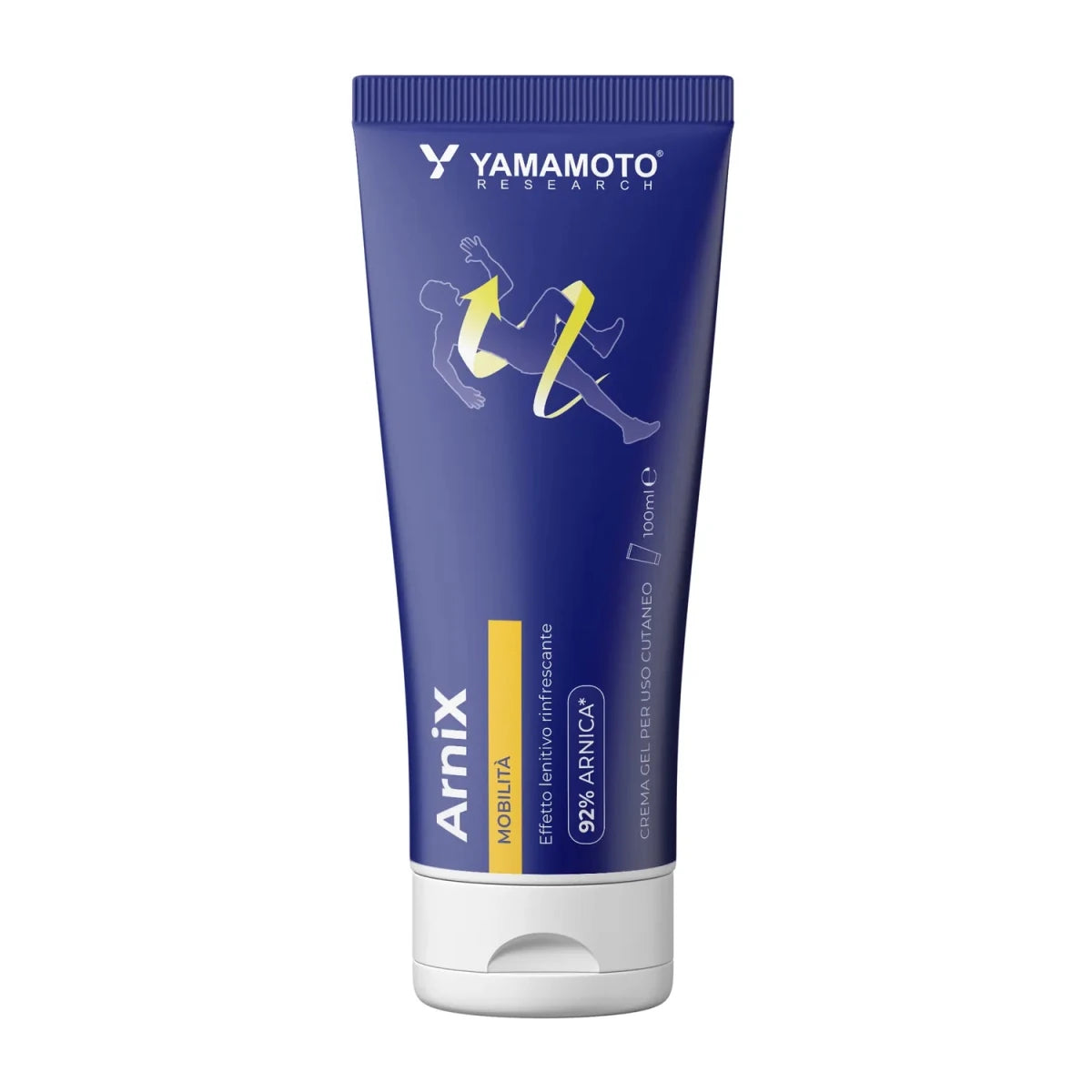 Opakowanie 100 ml kremu żelowego ArniX Yamamoto Research z zawartością 92% arniki