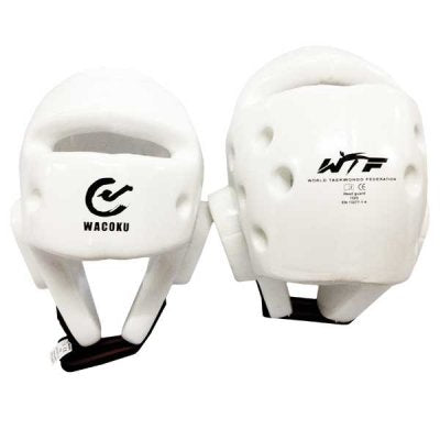 Casco Wacoku Bianco Approvato WTF