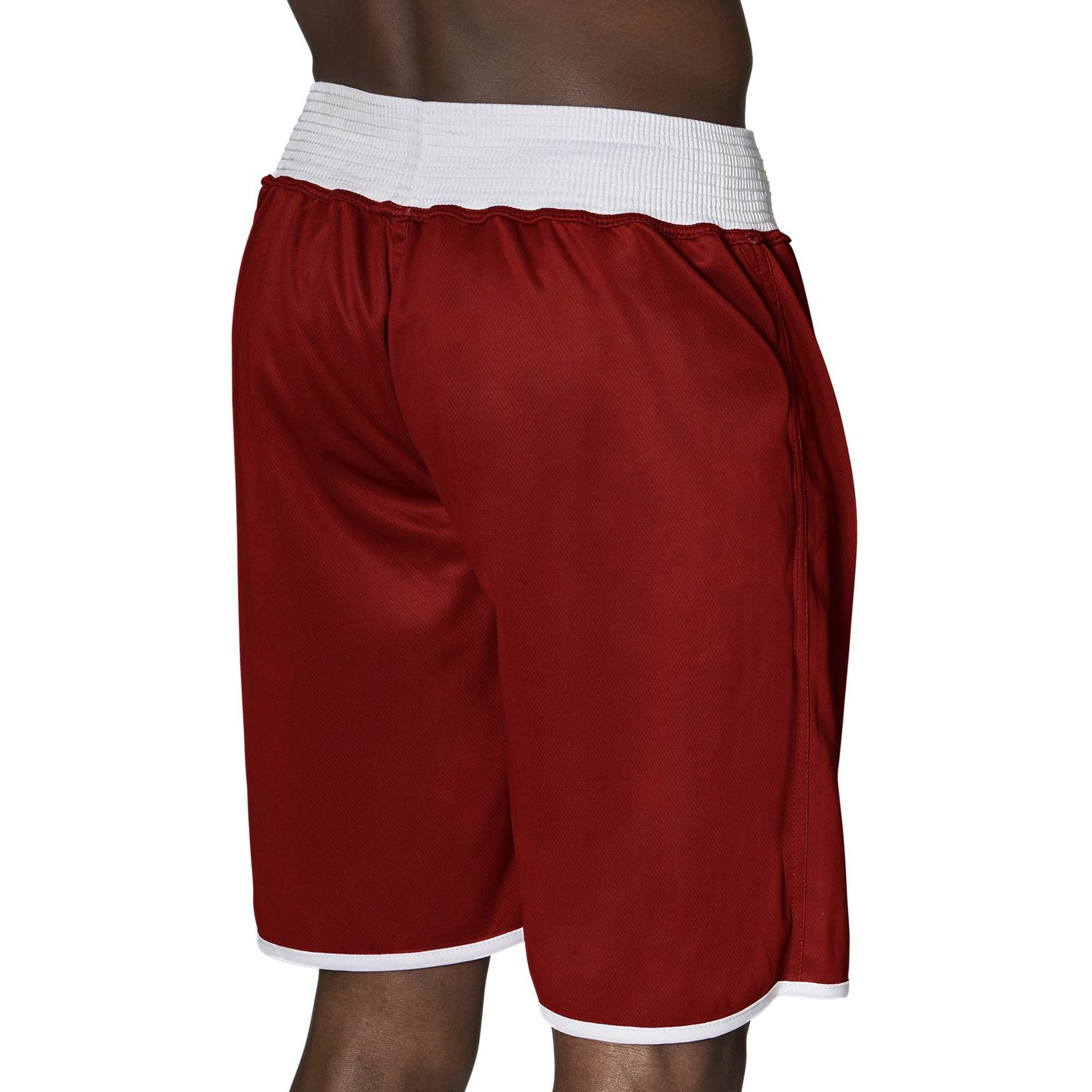 Pantaloncini Boxe Leone Double Reversibili Rossi Blu