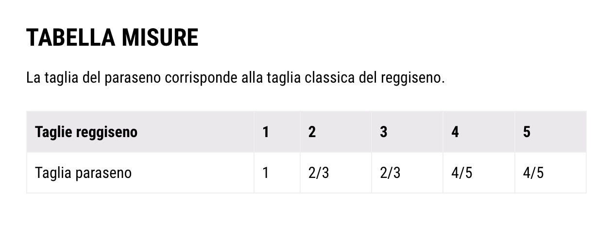 Top Elasticizzato per Paraseno Itaki-Top Ring