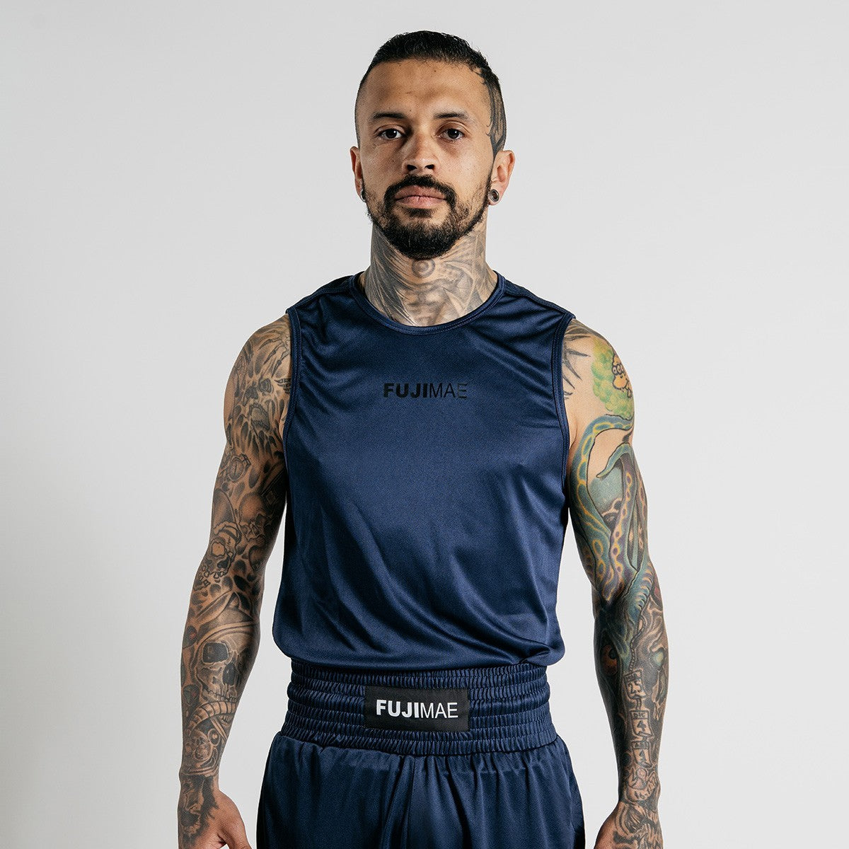 Canotta a Spalla Larga Boxe Sanda Fujimae