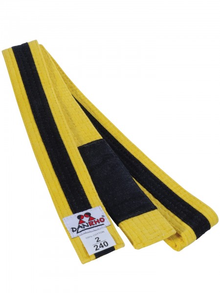 Zweifarbiger Brazilian Jiu Jitsu Kinder Gürtel
