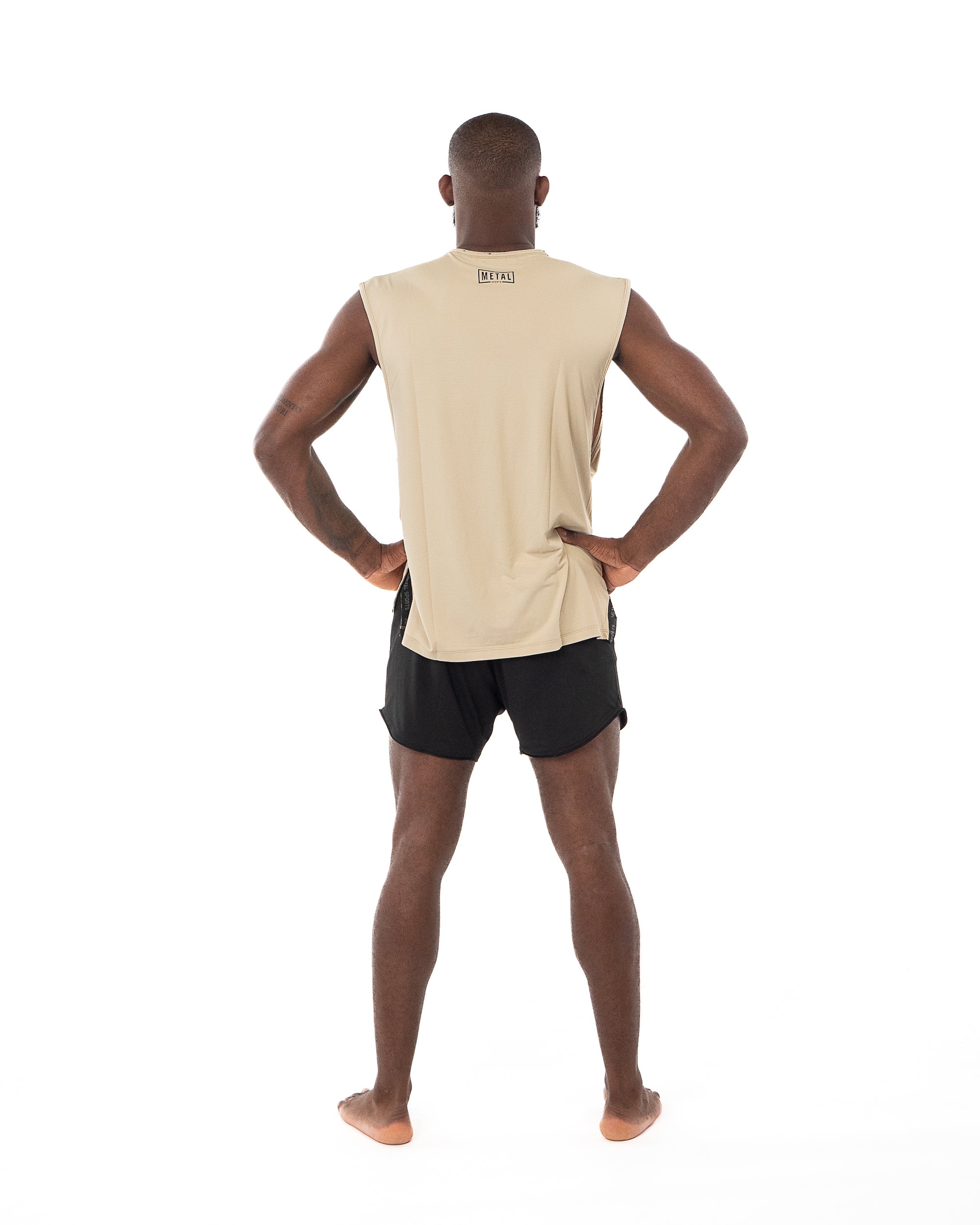 Oversized Metal Boxing Training Tank Top