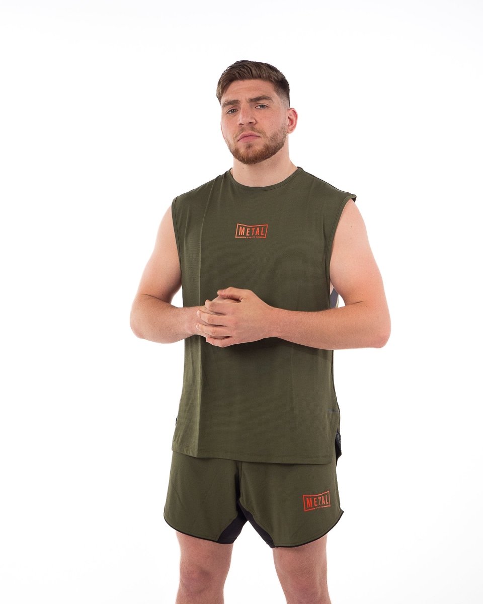 Canotta d'allenamento Oversized Metal Boxe - Fight Club Store