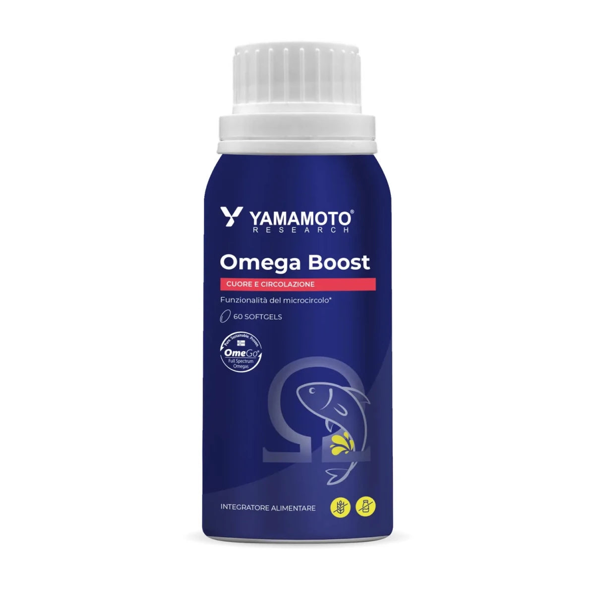 Recherche Omega Boost Yamamoto® – Huile de saumon norvégienne OmeGo®