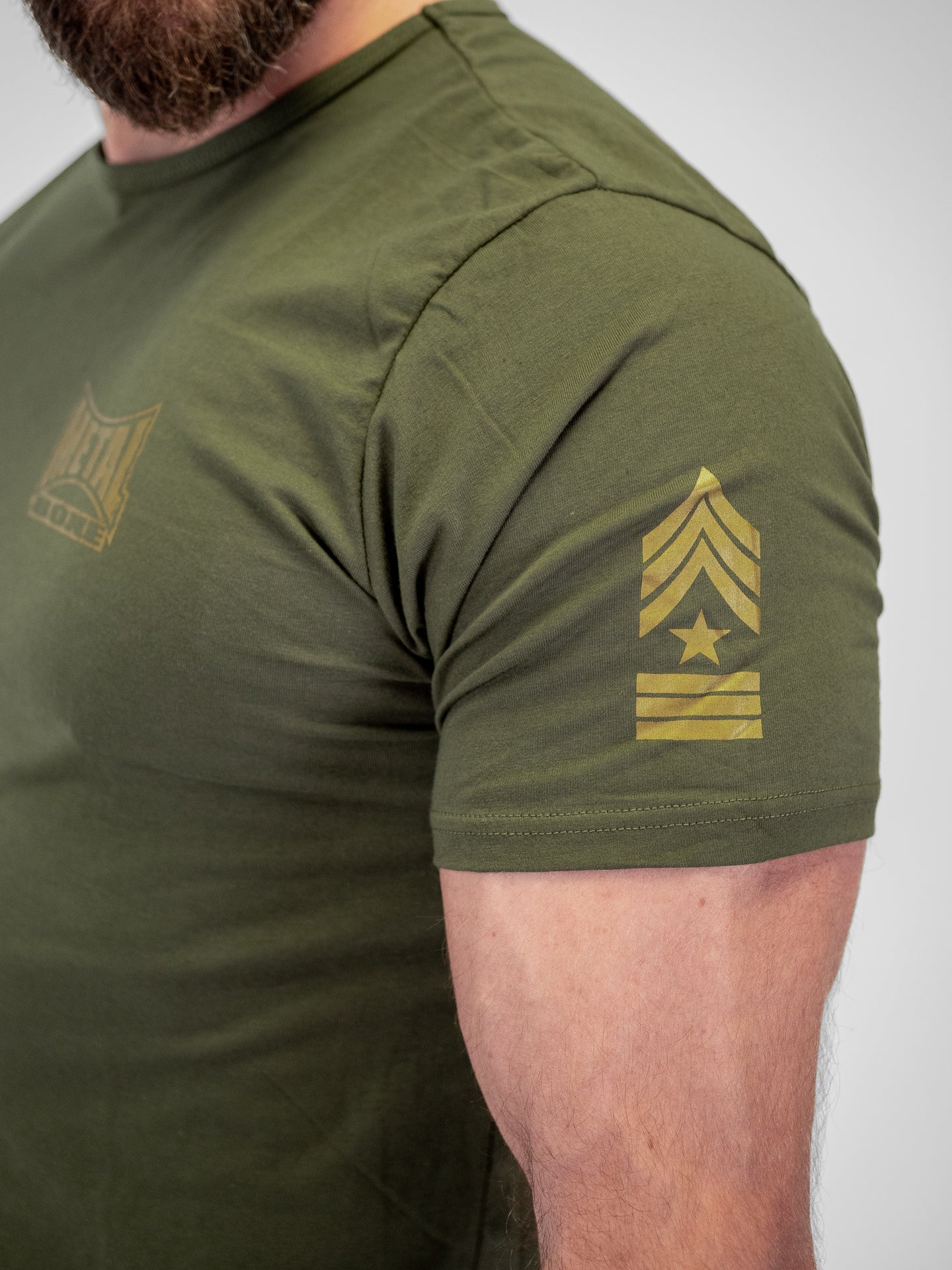 T-shirt Metal Boxe Vintage Militaire