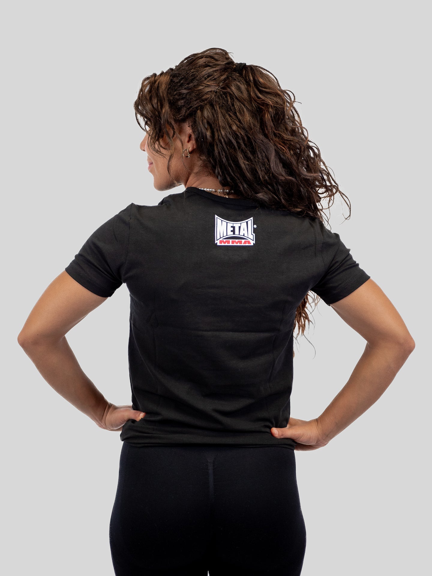 Camiseta Mujer Visual MMA Metal Boxeo