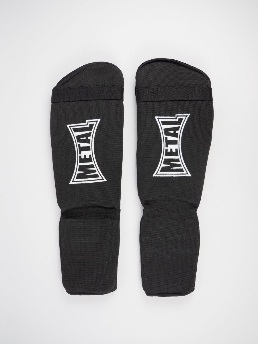 Paratibia con parapiede a calza Metal Boxe in cotone - Fight Club Store