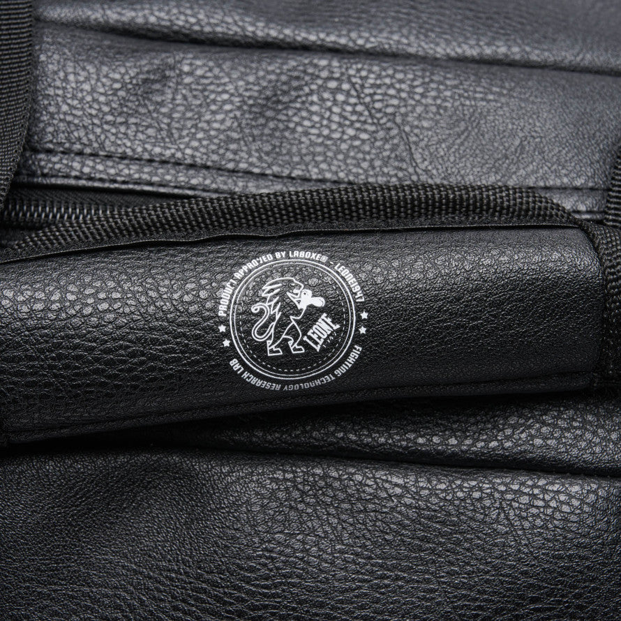 Borsone Leone Flag in Similpelle