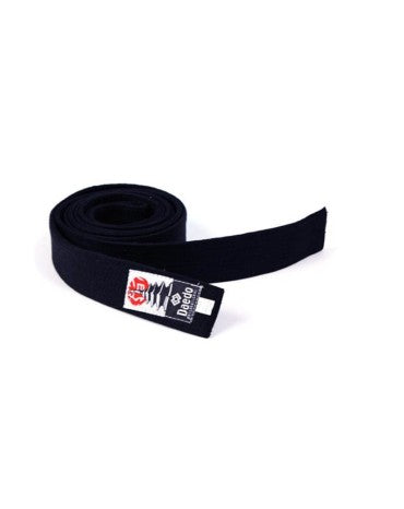Cintura nera Daedo professionale da 4cm in cotone per arti marziali