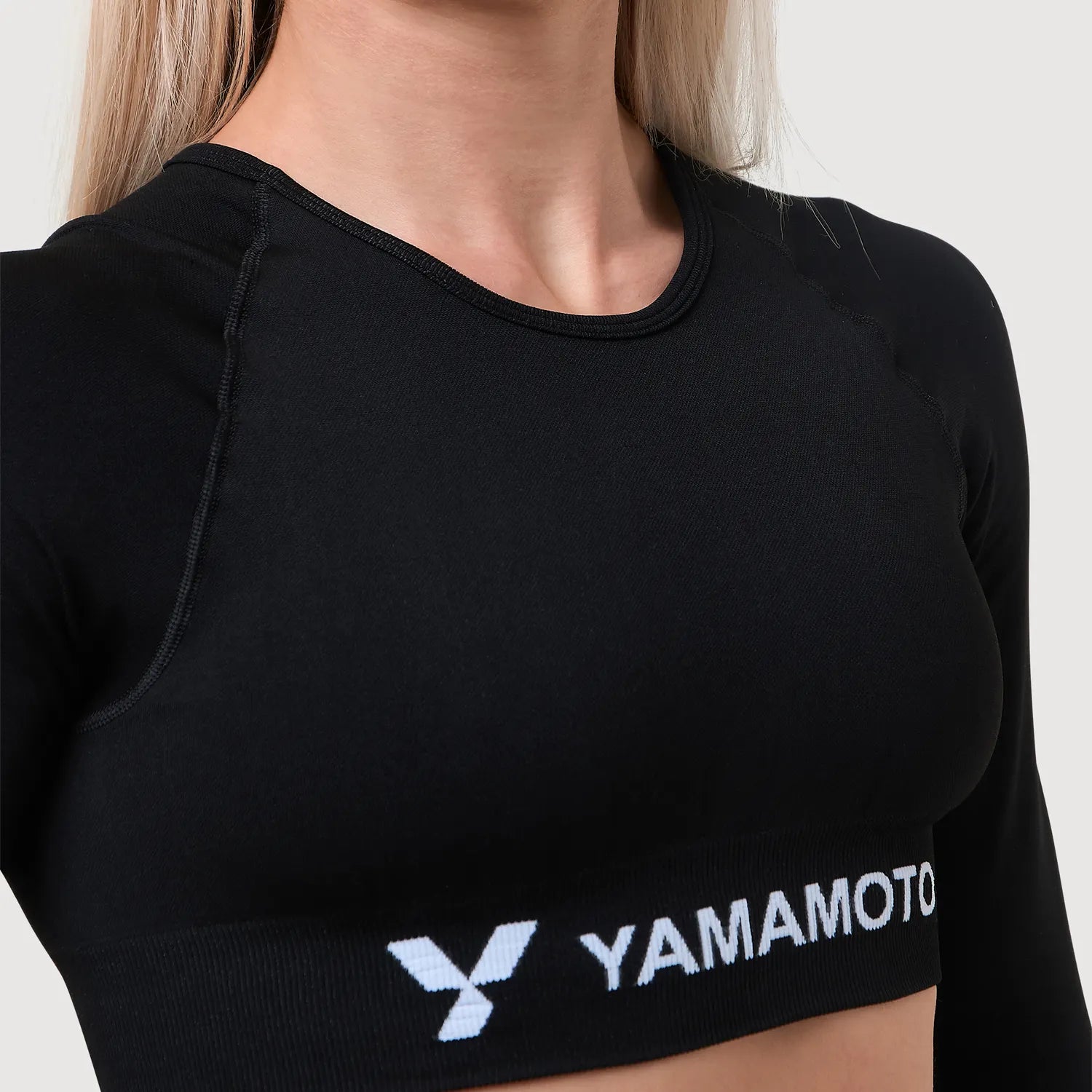Yamamoto Long Sleeve Crop Top