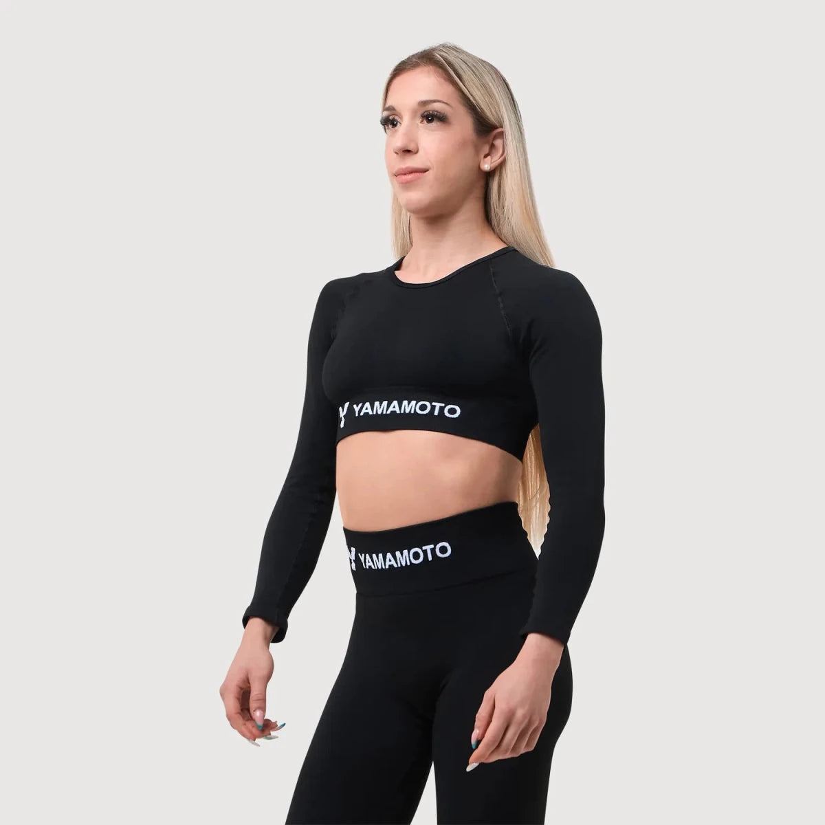 Crop Top Manica Lunga Yamamoto - Fight Club Store