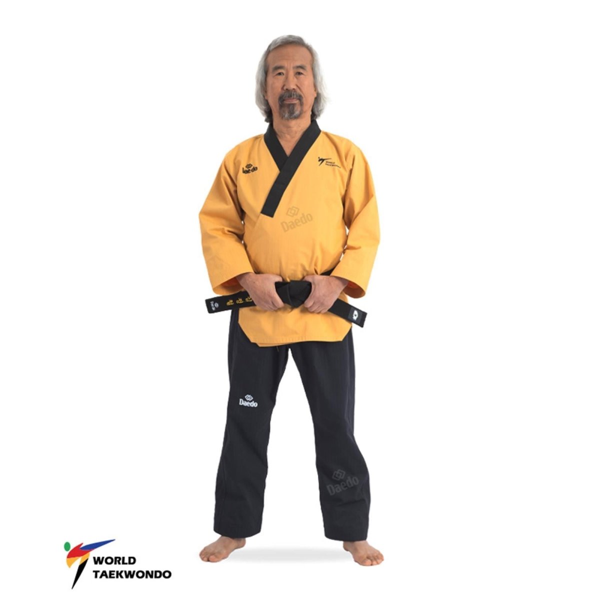 Dobok Poom Gran Master Oro Nero Daedo WT - Fight Club Store