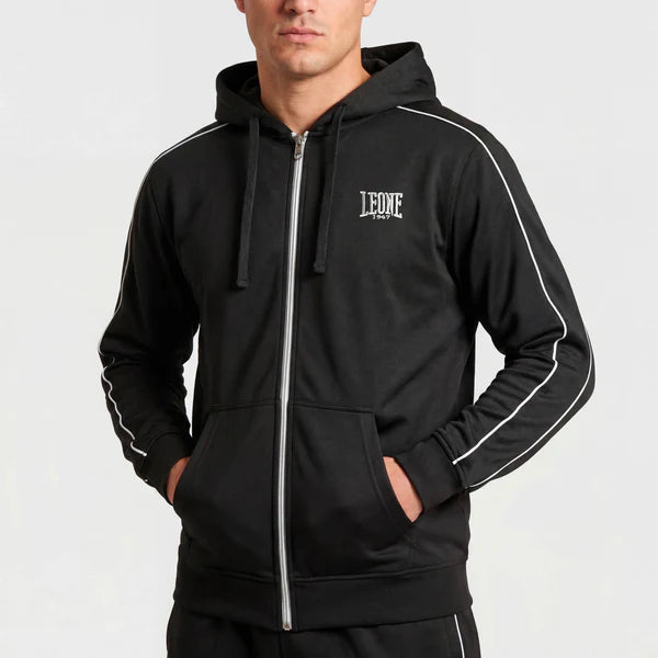 Leone Classic Lightweight Hoodie avec fermeture éclair