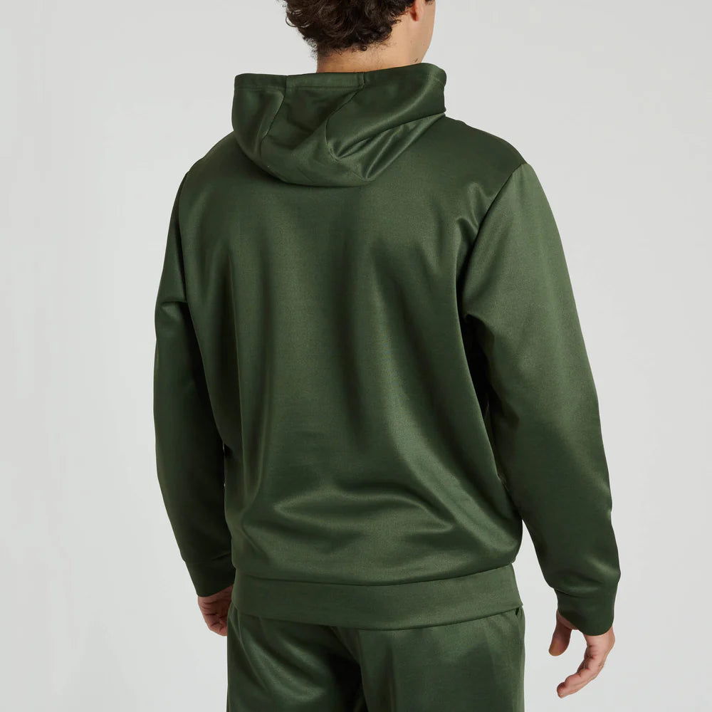 Felpa Leone Logo con Cappuccio