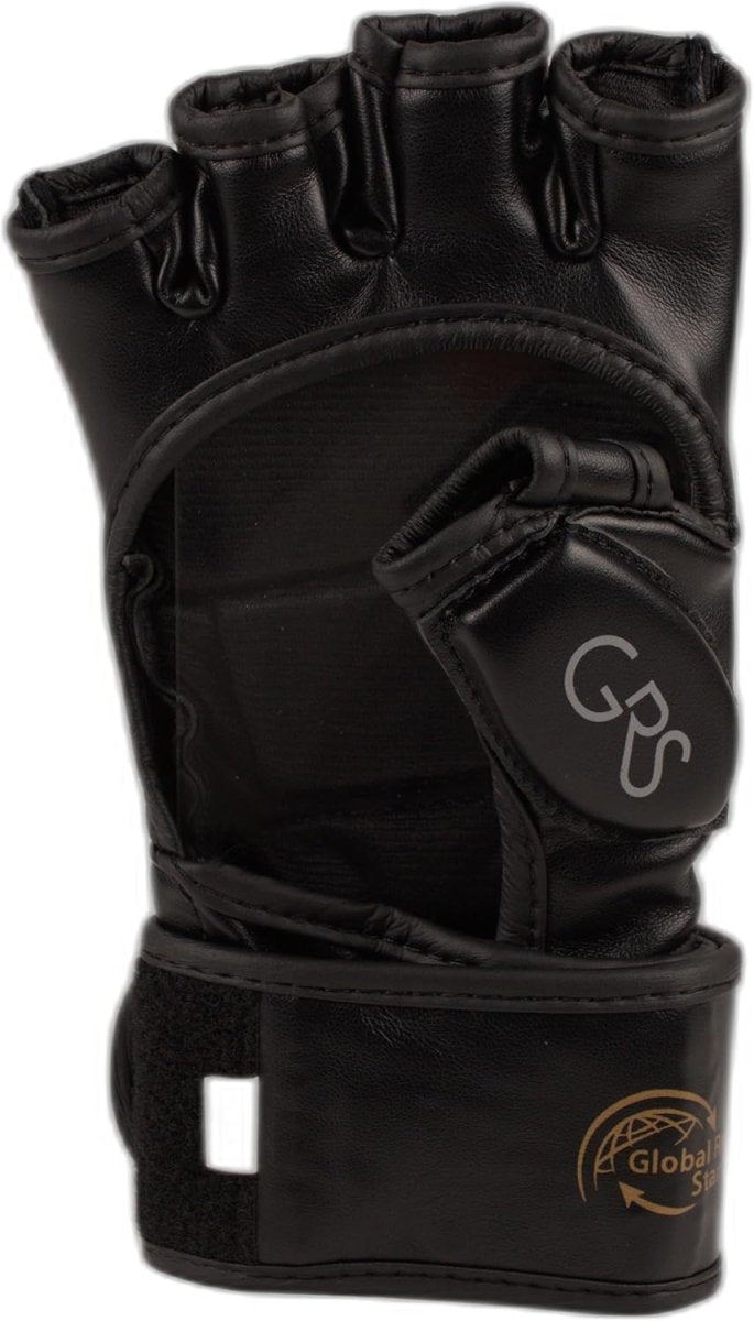 Vue de la paume des gants GRS MMA, ergonomie pour le grappin et préhensions sûres