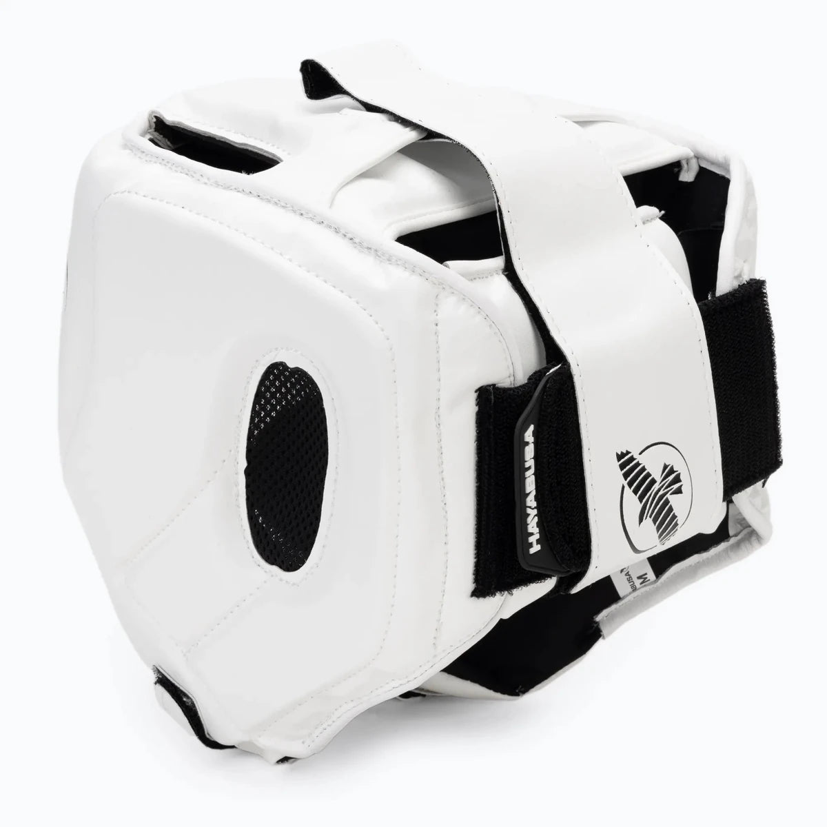 마감 및 내부 라이닝 디테일 Hayabusa T3 흰색 헬멧.