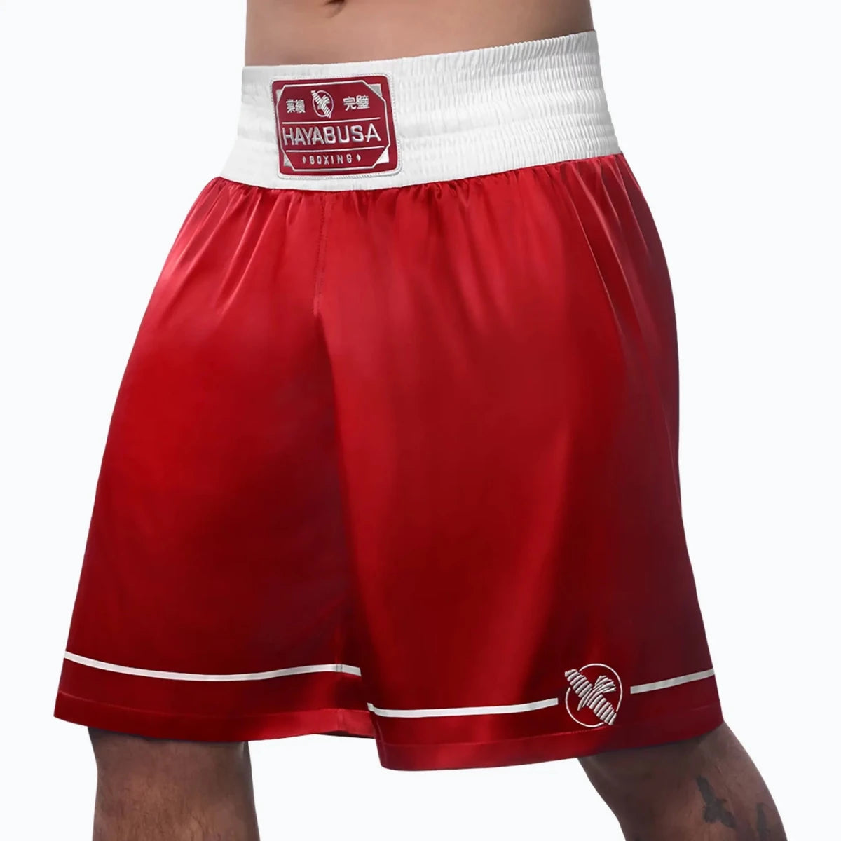 Hayabusa boksshort rode voorkant