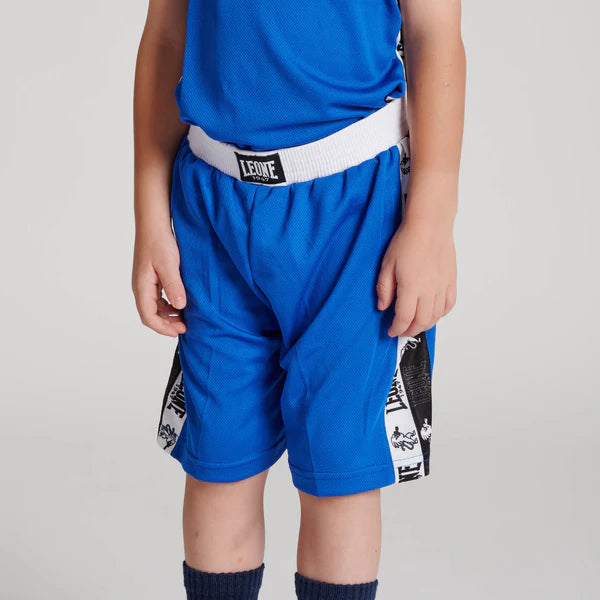 Shorts de Boxe Leone Enfants Iconic – Le Premier Pas sur le Ring