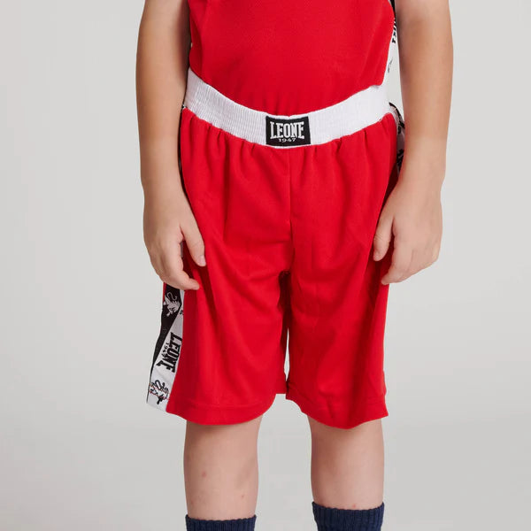 Shorts de Boxe Leone Enfants Iconic – Le Premier Pas sur le Ring
