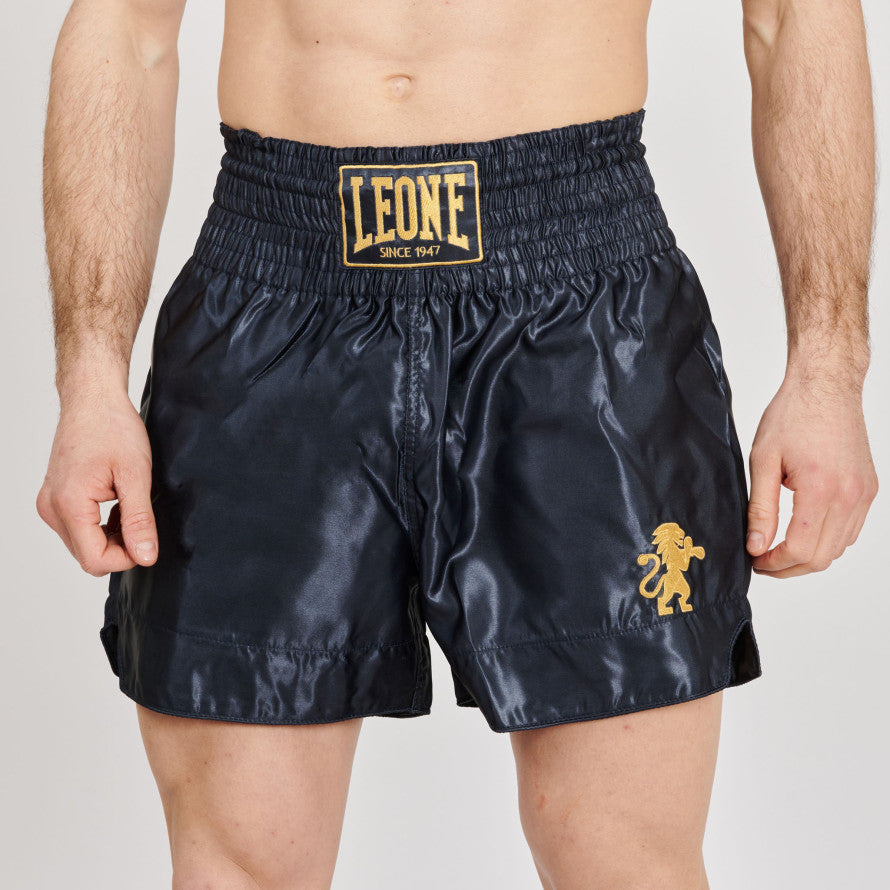 Pantaloncini Kick Thai Leone tinta unita