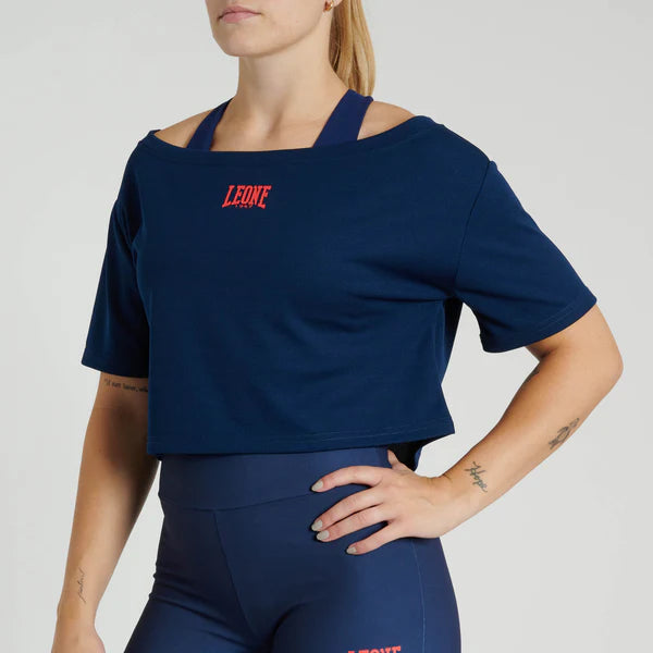 Women's Short T-Shirt Logo Wacs Leone